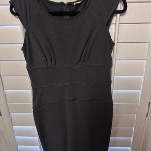 Calvin Klein Charcoal Midi Dress